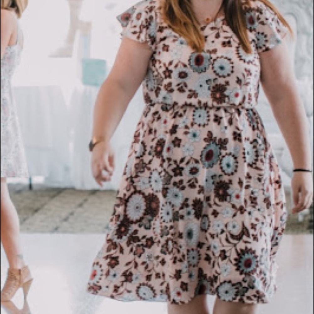 Floral loft dress